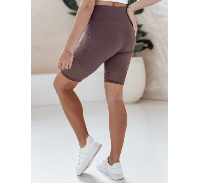 Dámské cyklistické šortky hnědé Dstreet model 21982895 - FashionStreet