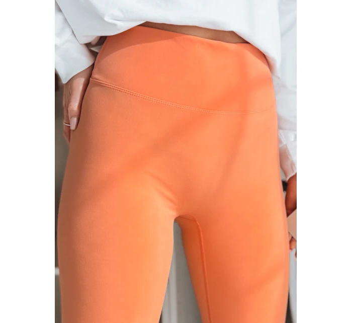 Dámské legíny s pushup efektem oranžová Dstreet model 21982910 - FashionStreet Dámské legíny s pushup efektem oranžová Dstreet model 21982910 - FashionStreet