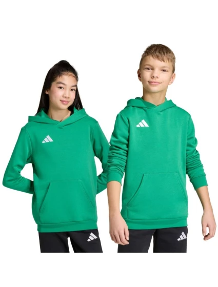 Detská mikina adidas Entrada 26 Hoody green JZ6563