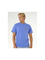Pánske tričko RIP CURL Fade Out Icon Tee, modré Pánske tričko RIP CURL Fade Out Icon Tee, modré