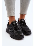 Sneakersy damskie Big Star NN274A085 Czarny Sneakersy damskie Big Star NN274A085 Czarny