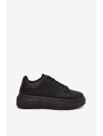 Dámské Tenisky Na Platformě Big Star model 21705695 Černé - Big Star Shoes Dámské Tenisky Na Platformě Big Star model 21705695 Černé - Big Star Shoes