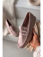 Dámské z eko semiše Špinavě růžová model 21900438 - Boto