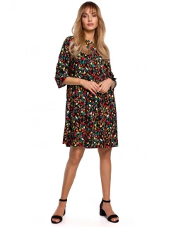 model 18002732 Šaty s nařasenými rukávy model 6 - Moe