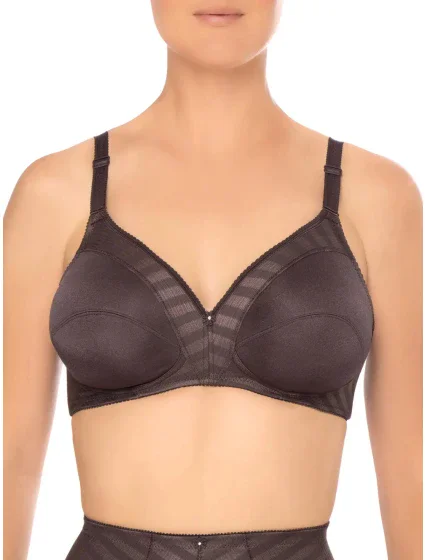 Dámska podprsenka Weftloc 0000376-5-050 tmavo hnedá - Felina