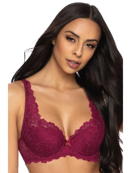 Dámska podprsenka CARMELA M-053/22 Burgundy - MAT