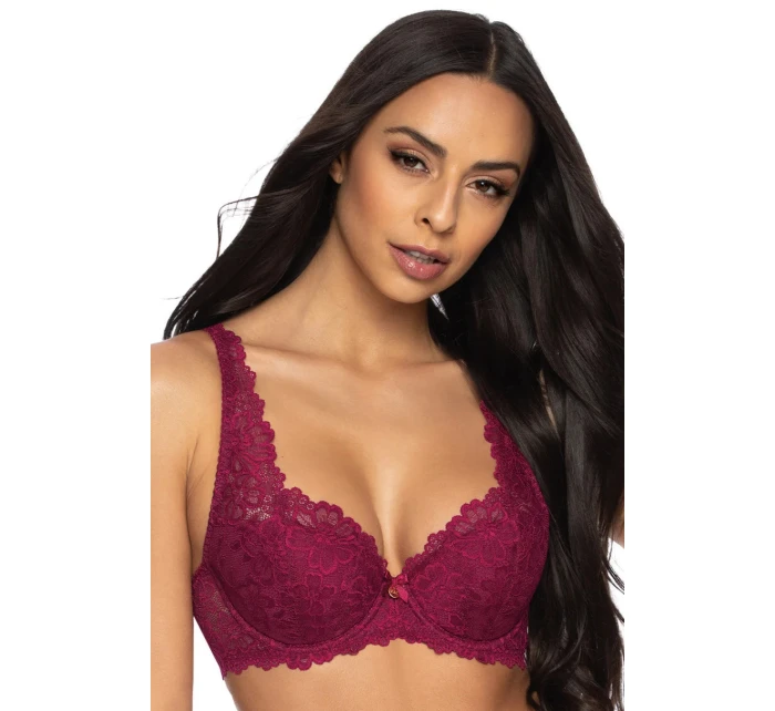 Dámska podprsenka CARMELA M-053/22 Burgundy - MAT