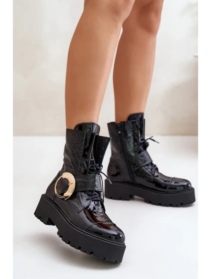 Šnurovací vyšší model 201002 Krok v štýle Šnurovací vyšší model 201002 Krok v štýle