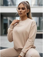 Dámská krémová mikina Dstreet model 21975374 - FashionStreet