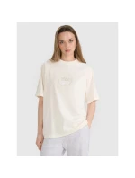 Dámské tričko oversize s potiskem model 21816631 - 4F Dámské tričko oversize s potiskem model 21816631 - 4F