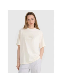 Dámské tričko oversize s potiskem model 21816631 - 4F