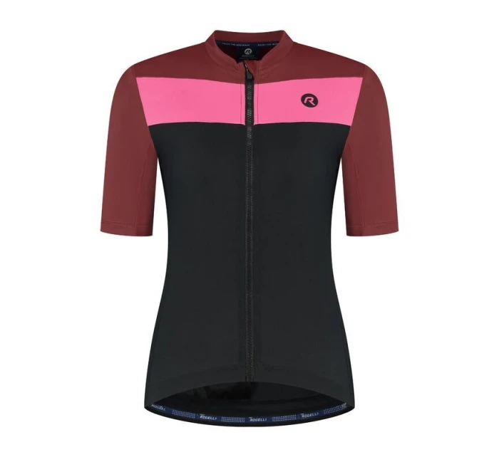 Rogelli dámsky dres CORE BLOCK black-pine XL