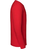 Iconic 195 LSL Pánské tričko z těžké bavlny s dl. rukávem model 22415896 red - Fruit of the Loom