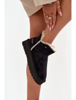 Śniegowce Damskie Na Platformie Wrangler 20253093.25Y Czarne Śniegowce Damskie Na Platformie Wrangler 20253093.25Y Czarne