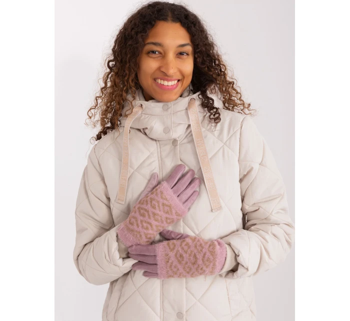 Rukavice AT RK 2310.61 tmavoružová