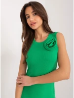 Sukienka DHJ SK model 19760182 zielony - FPrice Sukienka DHJ SK model 19760182 zielony - FPrice