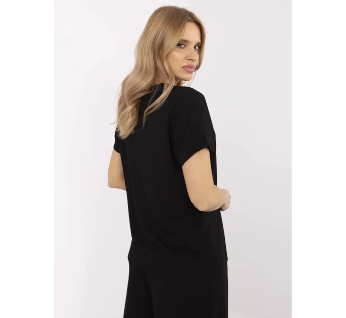 Blúzka RV BZ A616.01P čierna Blúzka RV BZ A616.01P čierna