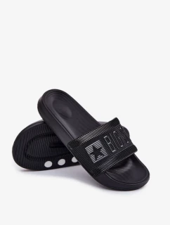 Pánske papuče Big Star - čierne