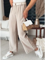 Dámské kalhoty světle hnědé Dstreet model 21977047 - FashionStreet