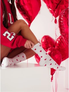 Milena ponožky 0200-077 Jemné srdiečka 37-41