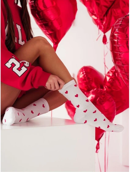 Milena ponožky 0200-077 Jemné srdiečka 37-41 Milena ponožky 0200-077 Jemné srdiečka 37-41