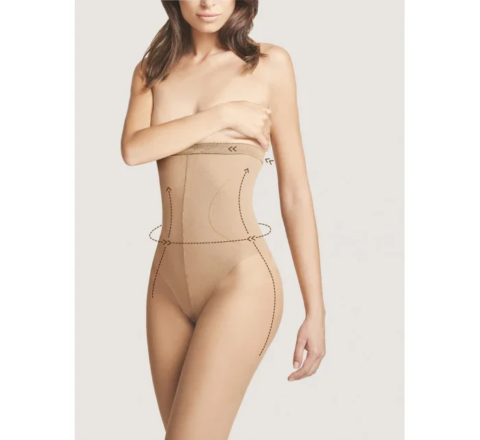 Dámske pančuchové nohavice Fiore M5218 High Waist Bikini 20 deň 2-4