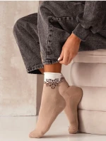 Milena Unique Snowflake Ponožky 0071-007 Half Terry 35-41