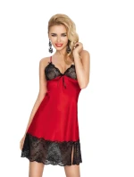 Erotická košieľka Elza red - DKAREN