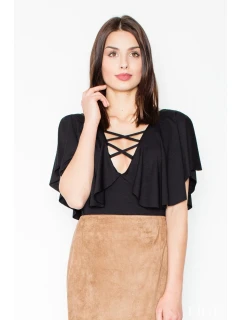 Dámske body M472 black - fígľov