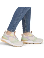 Dámské tenisky béžové polobotky model 22021801 - Rieker