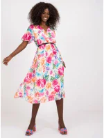 Šaty DHJ SK 13162.92 svetlo béžová