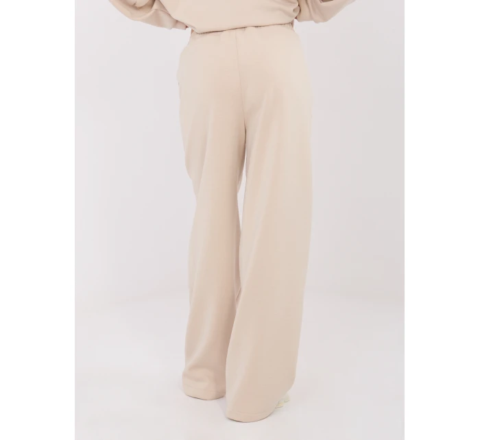 Spodnie SM SP model 21782414 jasny beżowy - FPrice Spodnie SM SP model 21782414 jasny beżowy - FPrice