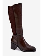 Čižmy na podpätku, model 231621 Step in style Čižmy na podpätku, model 231621 Step in style