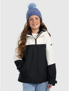 Dievčenská prechodná bunda 3v1 s membránou 5000 4F 4FJRAW25TTJAF1013-20S