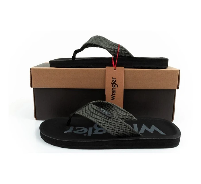 Wrangler pánske žabky Zane Flipflops sivé Wrangler pánske žabky Zane Flipflops sivé