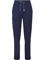 NN 600 Dámské strečové cargo kalhoty model 22418340 navy - Onna NN 600 Dámské strečové cargo kalhoty model 22418340 navy - Onna