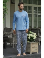 Talianska móda Jaromir long length sp. farba:modrá/print Talianska móda Jaromir long length sp. farba:modrá/print