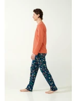 Vamp - Pánske pyžamo s potlačou 21611 - Vamp Vamp - Pánske pyžamo s potlačou 21611 - Vamp