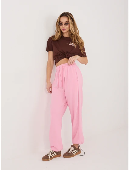 Tepláky CLM DR 1943.86 pink