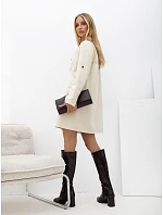 Šaty PM SK W2028 26,46 světle béžové Šaty PM SK W2028 26,46 světle béžové