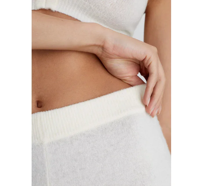 Dámske nohavice 000QS7058E 101 ecru - Calvin Klein Dámske nohavice 000QS7058E 101 ecru - Calvin Klein