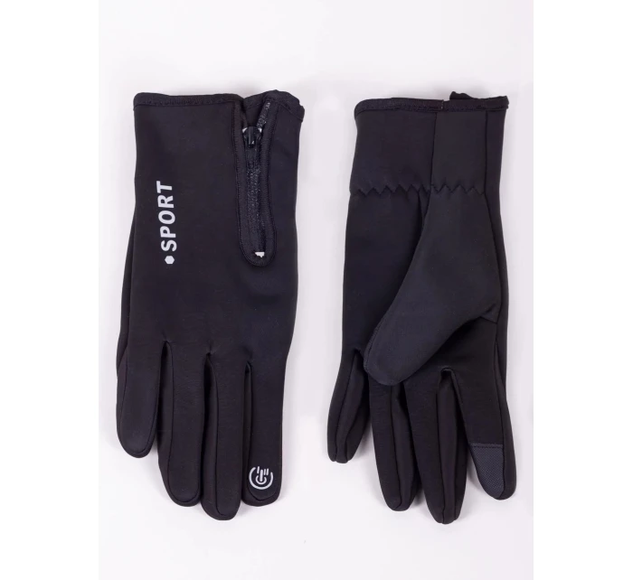 Pánské rukavice model 20829238 černé - Yoclub
