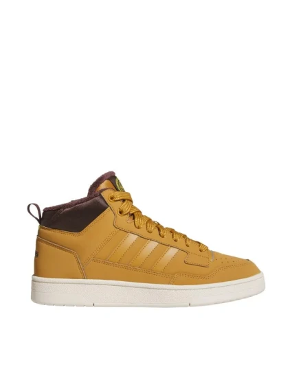 Pánské sportovní kotníkové boty Rapid Court Mid Hořčicová s hnědou model 21903307 - ADIDAS Pánské sportovní kotníkové boty Rapid Court Mid Hořčicová s hnědou model 21903307 - ADIDAS