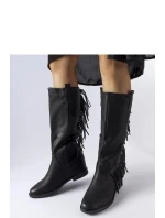 Čižmy na klinovom podpätku model 204769 Solea Čižmy na klinovom podpätku model 204769 Solea