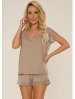 De Lafense 766 Karmel pyžamo S-2XL De Lafense 766 Karmel pyžamo S-2XL