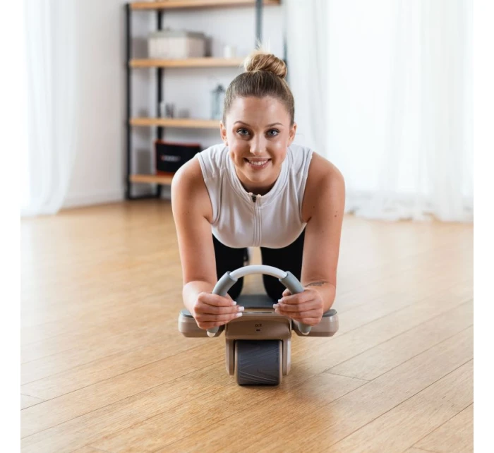 KA08 automatické koliesko na cvičenie brušných svalov s LCD displejom a nabíjaním HMS KA08 automatické koliesko na cvičenie brušných svalov s LCD displejom a nabíjaním HMS