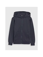 Bluza dresowa rozpinana z kapturem dziewczęca 4F 4FJWMM00TSWSF1861-31S