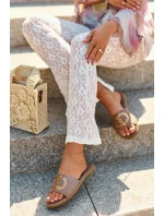 Dámské Ploché Žabky S  Hnědé model 21665087 - S.Barski