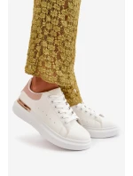 Nízké Dámské Tenisky Na Platformě Z Eko Kůže model 21667647 - Boto Nízké Dámské Tenisky Na Platformě Z Eko Kůže model 21667647 - Boto