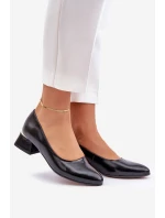 Kožené Lodičky Lewski model 21682441 Černé - Boto